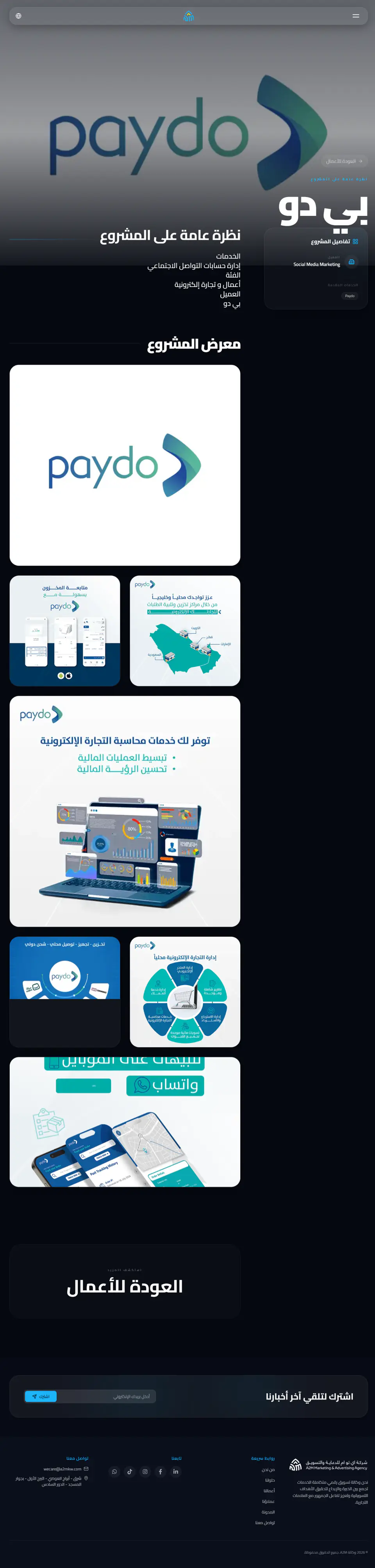 A2M Digital Marketing Agency screenshot
