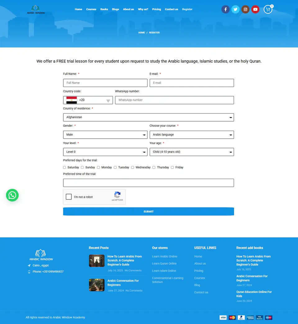 Student Registration