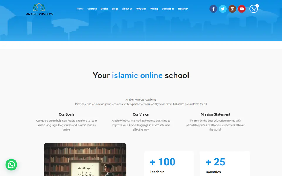Arabic Window Academy screenshot