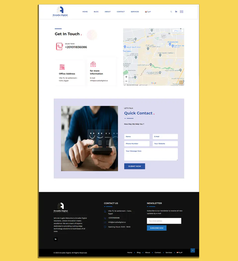 Contact Page