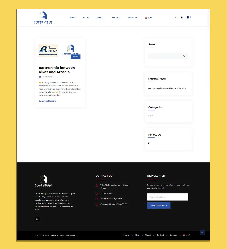 Blog Page