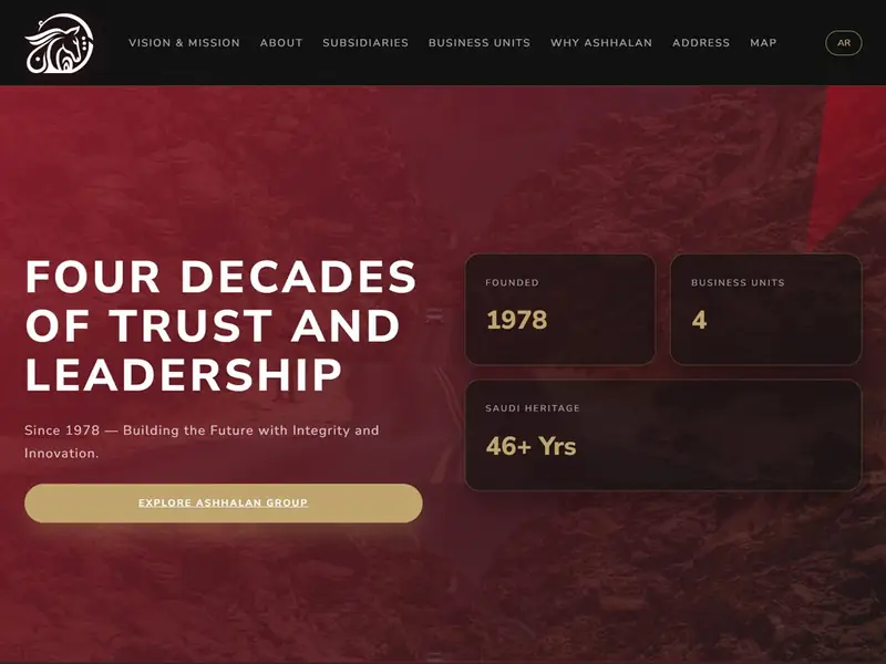 Ashhalan Group Corporate Brand Platform