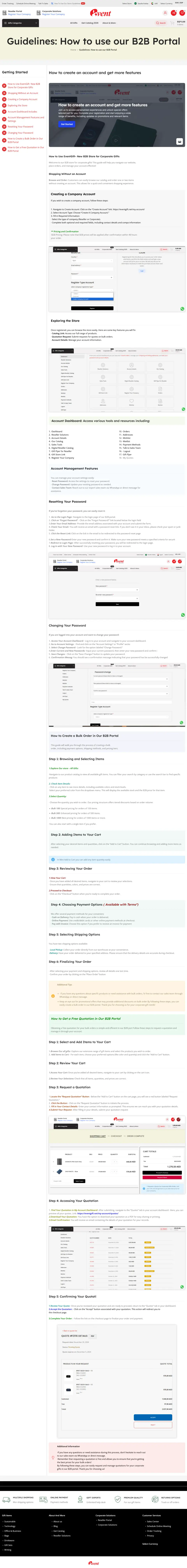 EventGift Egypt — Storefront Case Study screenshot
