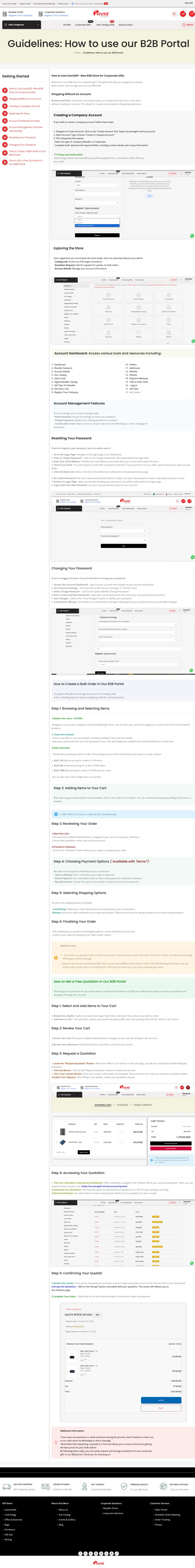 EventGift Saudi Arabia — Storefront Case Study screenshot