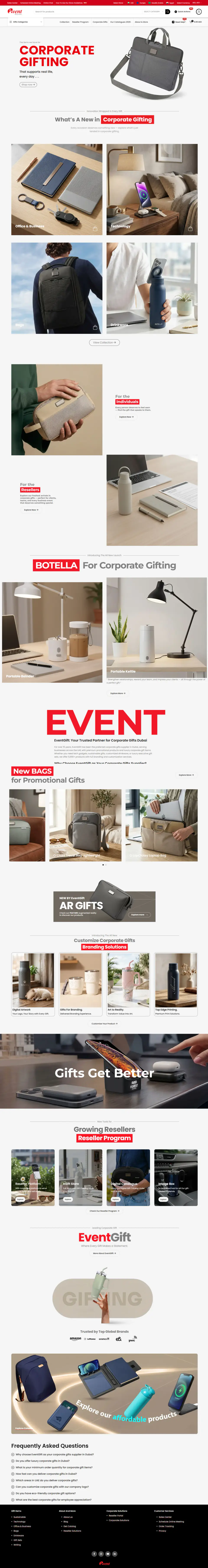 EventGift UAE — Storefront Case Study