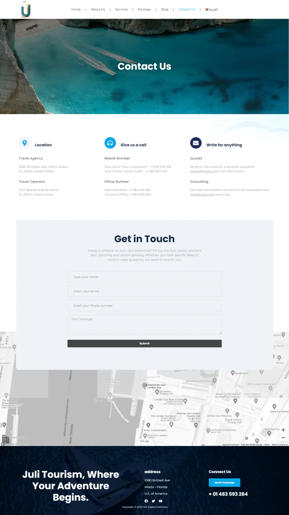 Contact Page