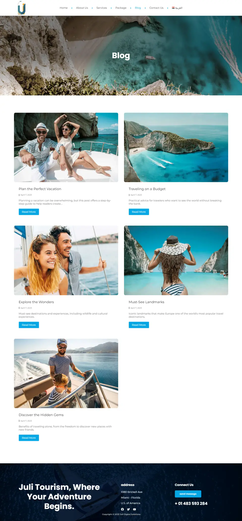 Blog Page