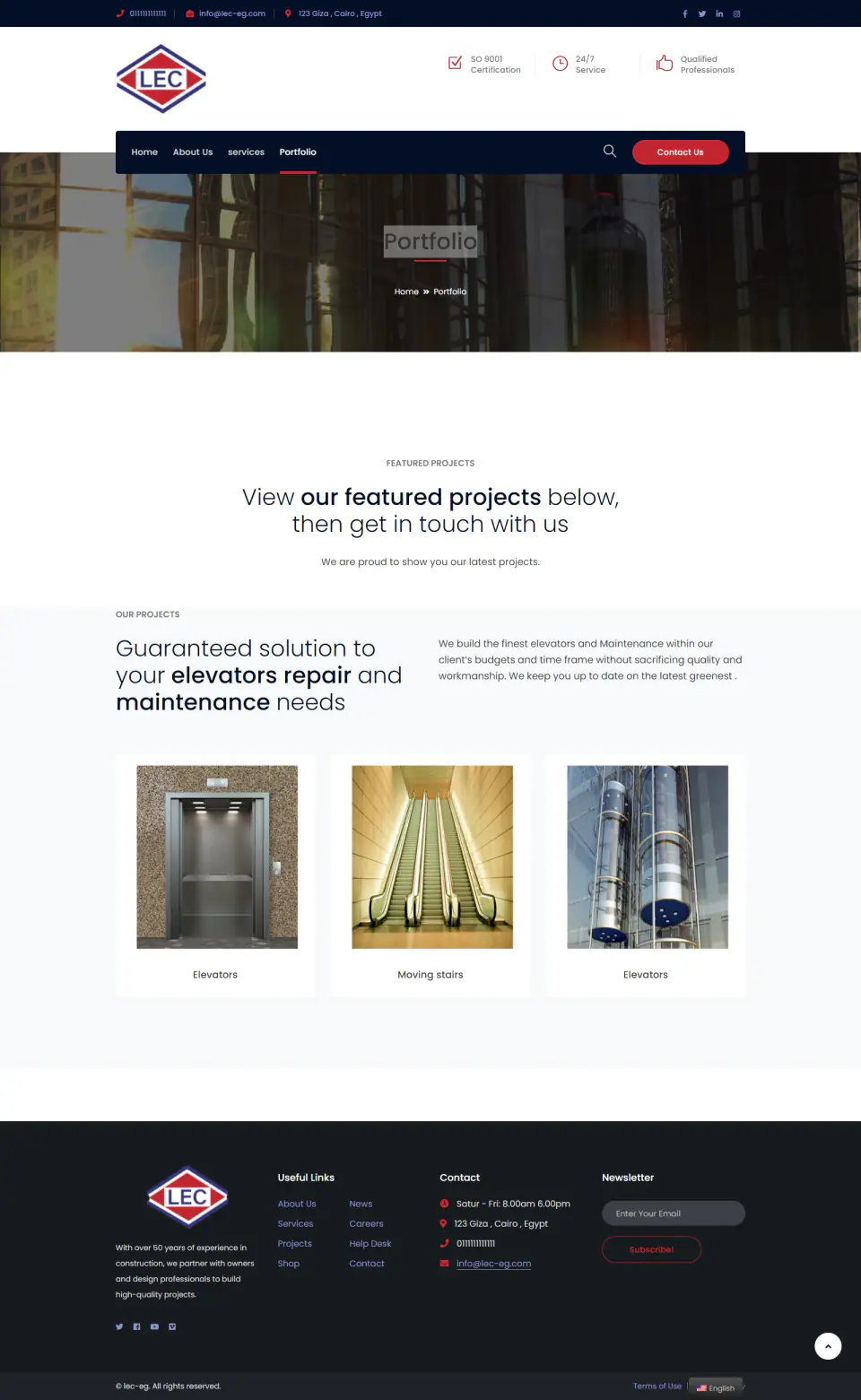 Portfolio Page