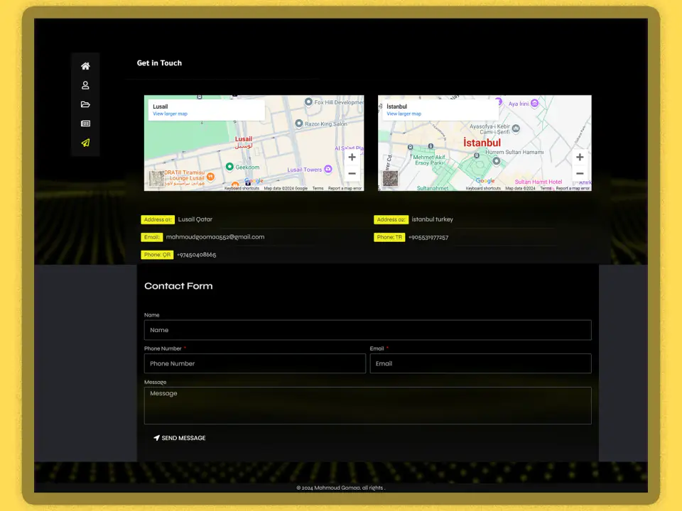 Contact Page