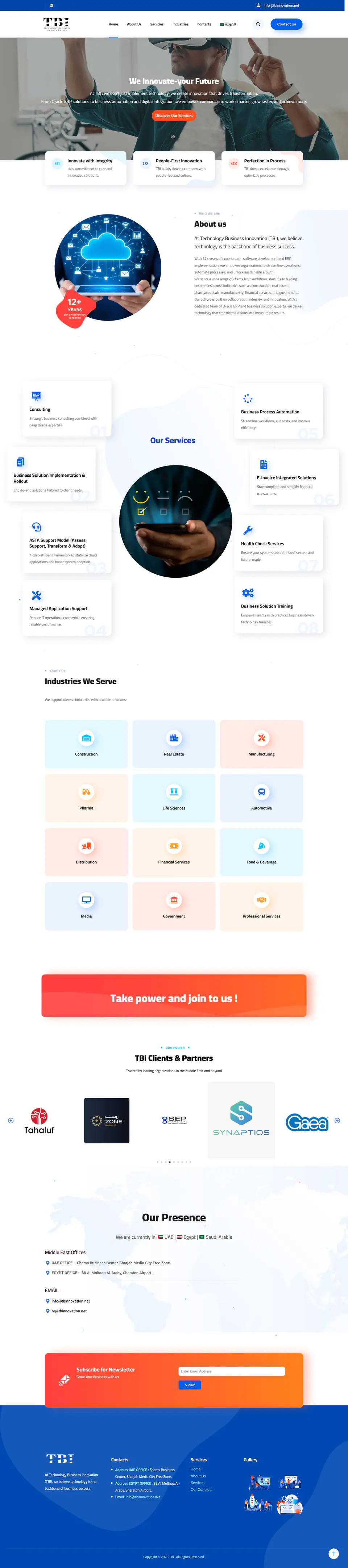 TB Innovation Tech Agency screenshot