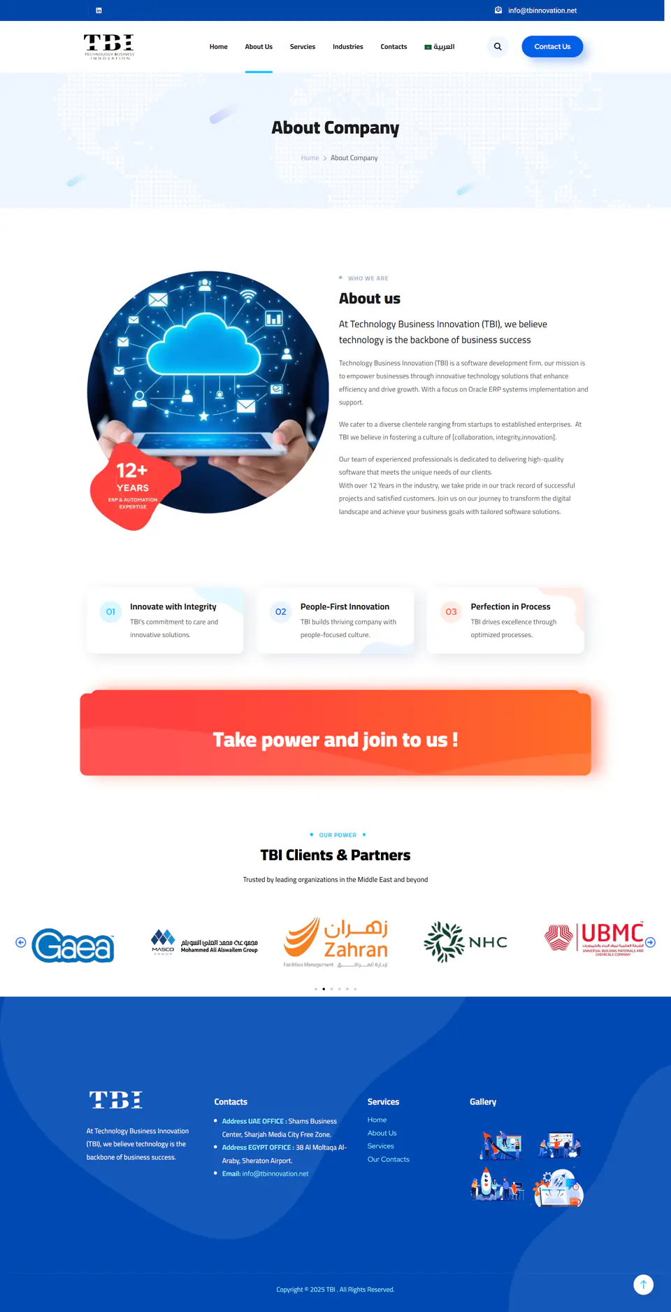 TB Innovation Tech Agency screenshot