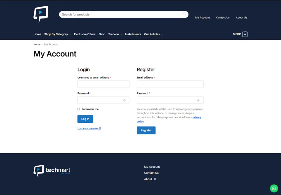 Techmart Apple Retail eCommerce Experience screenshot